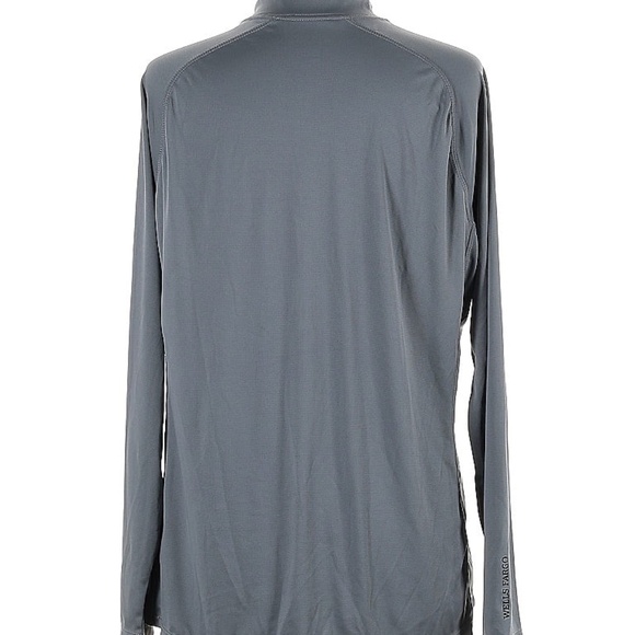 Trimark Gray Quarter Zip Pullover XL Recycled Polyester - Picture 2 of 10